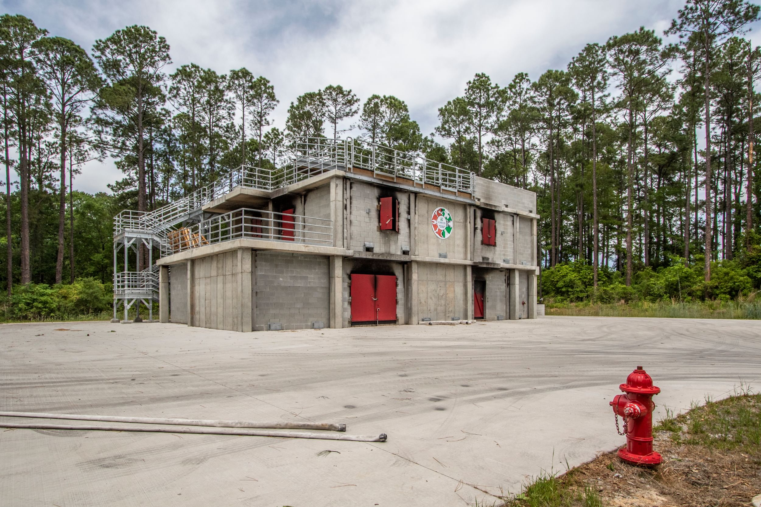 Robeson Community College Burn Building