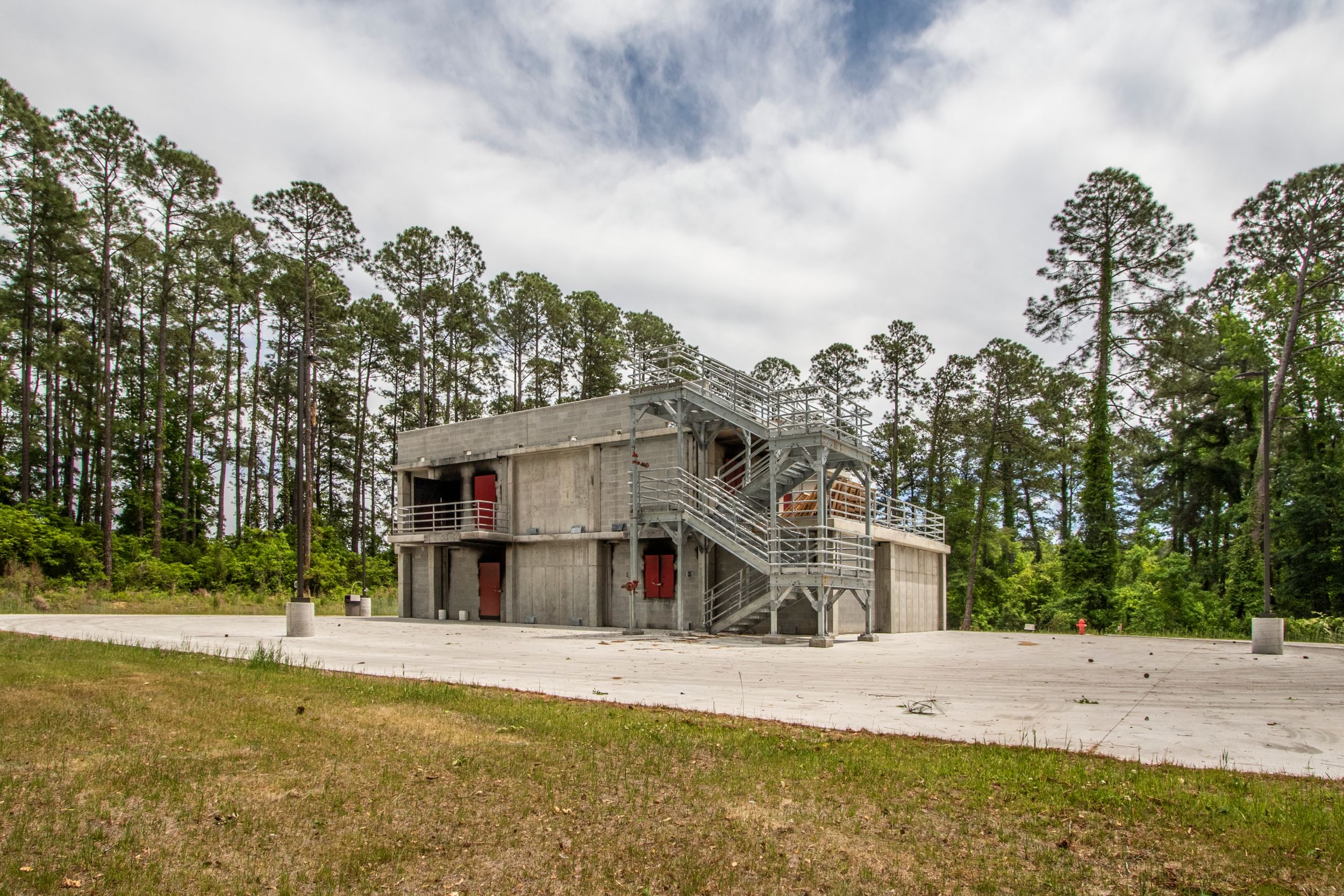 Robeson Community College Burn Building