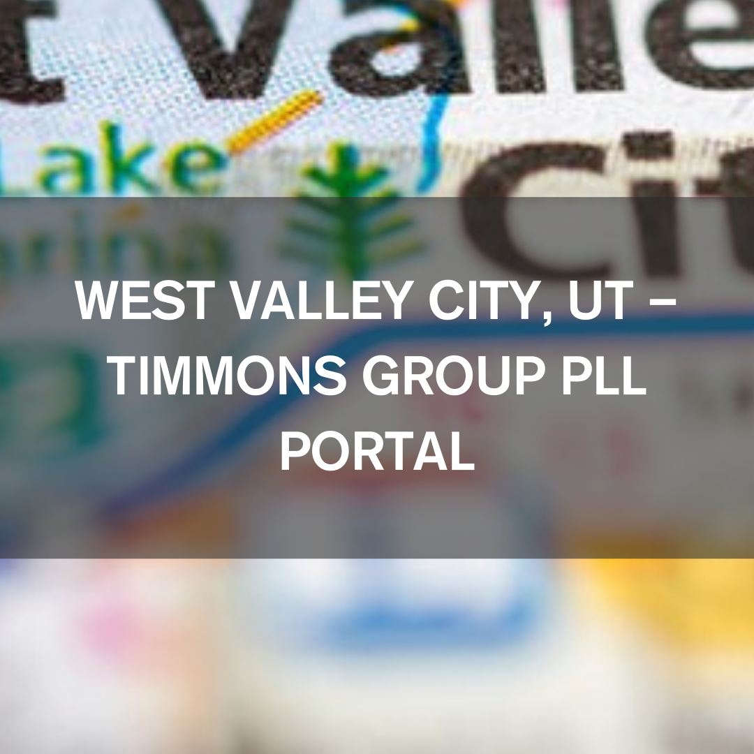 Timmons Group PLL Portal Timmons Group