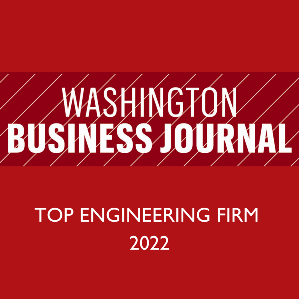 Timmons Group Named Top Engineering Firm by Washington Business Journal