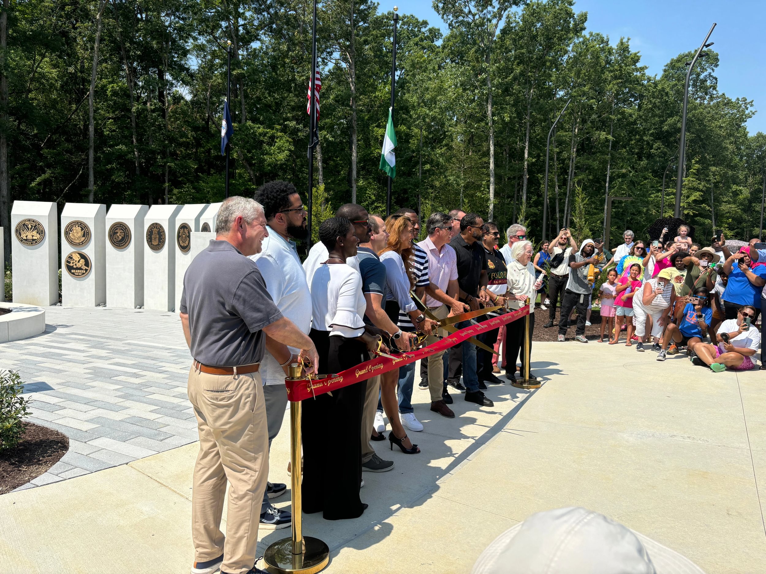 Taylor Farm Park ribbon cutting ceremony