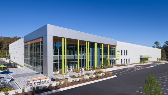 The outside of the Feed More Headquarters